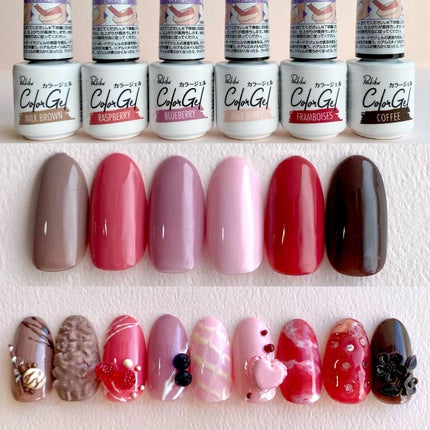 パル カラージェル/キャンドゥ/ジェルネイルを使ったクチコミ(4枚目)