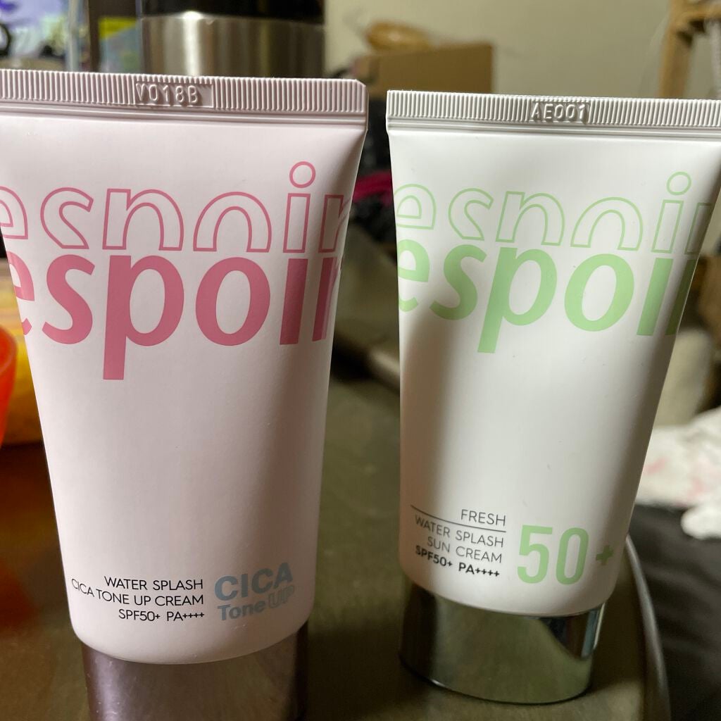 ウォータースプラッシュサンクリーム/espoir/日焼け止め・UVケアを使ったクチコミ(1枚目)