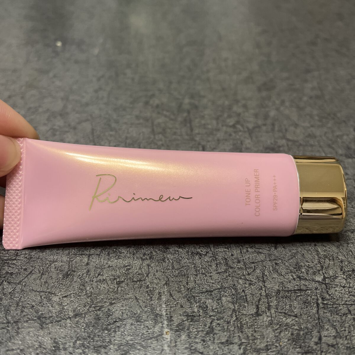トーンアップカラープライマー /Ririmew/化粧下地を使ったクチコミ（2枚目）