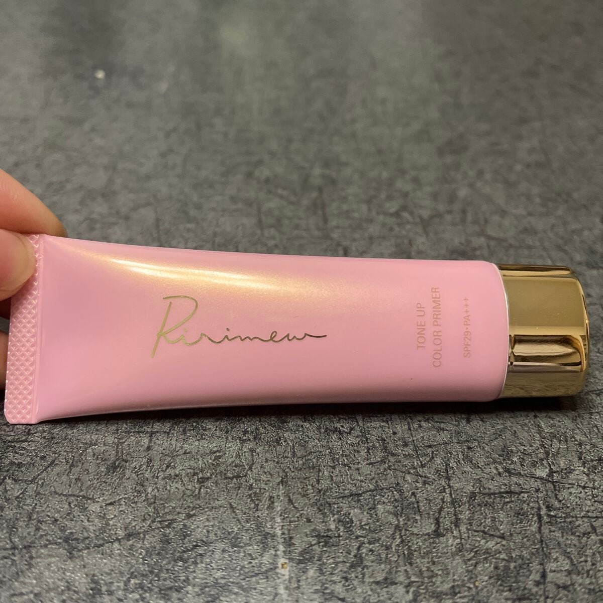 トーンアップカラープライマー /Ririmew/化粧下地を使ったクチコミ(2枚目)
