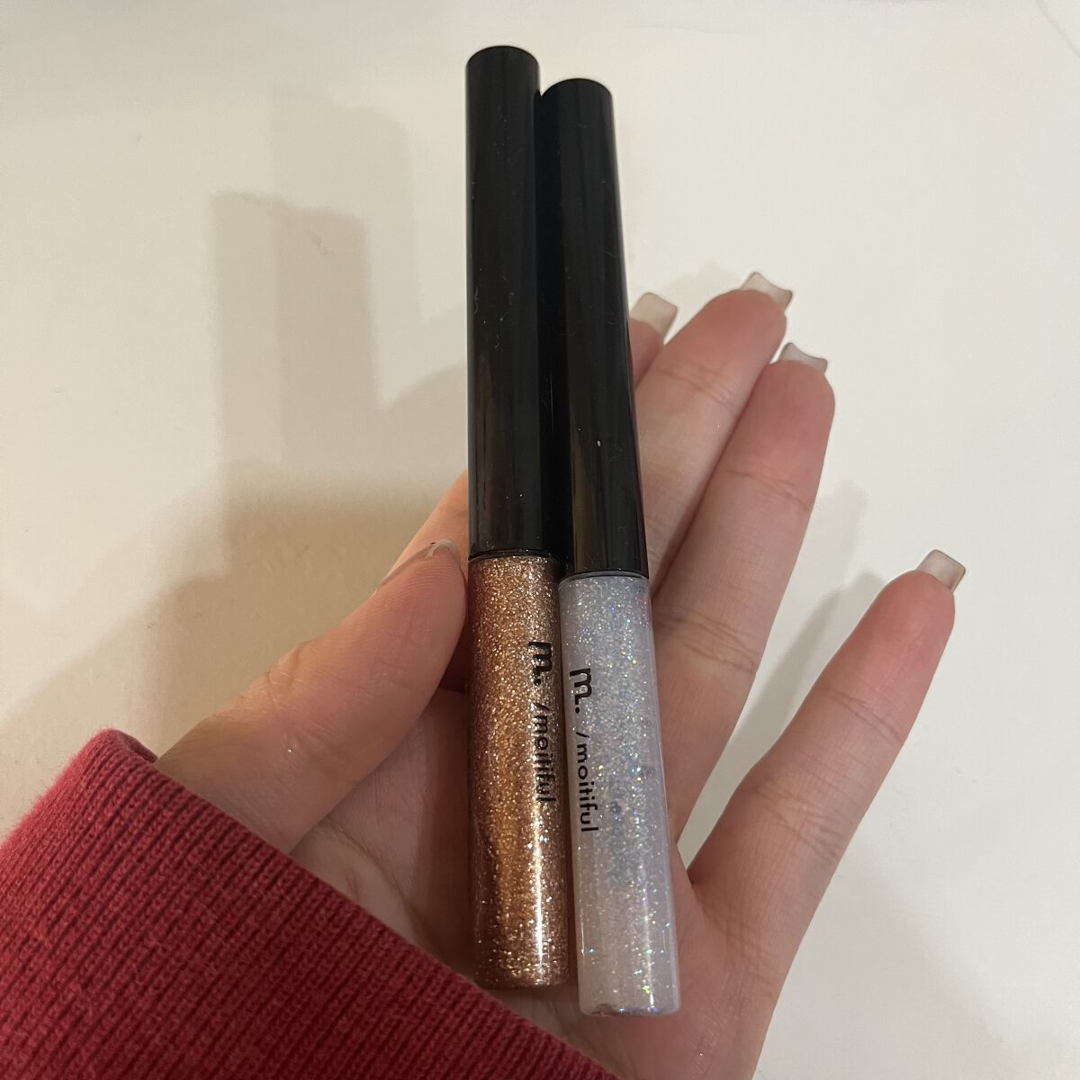 グリッターライナー(MFLリキッドアイシャドウ)/DAISO/ジェルアイライナーを使ったクチコミ（1枚目）