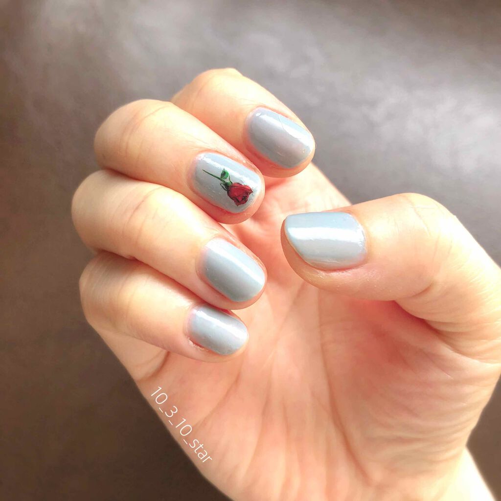 しずくネイルシール/キャンドゥ/ネイルシールを使ったクチコミ(4枚目)