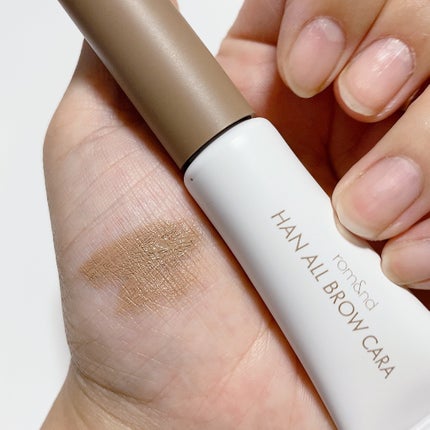 ハンオールブロウカラ/rom&nd/眉マスカラを使ったクチコミ(5枚目)