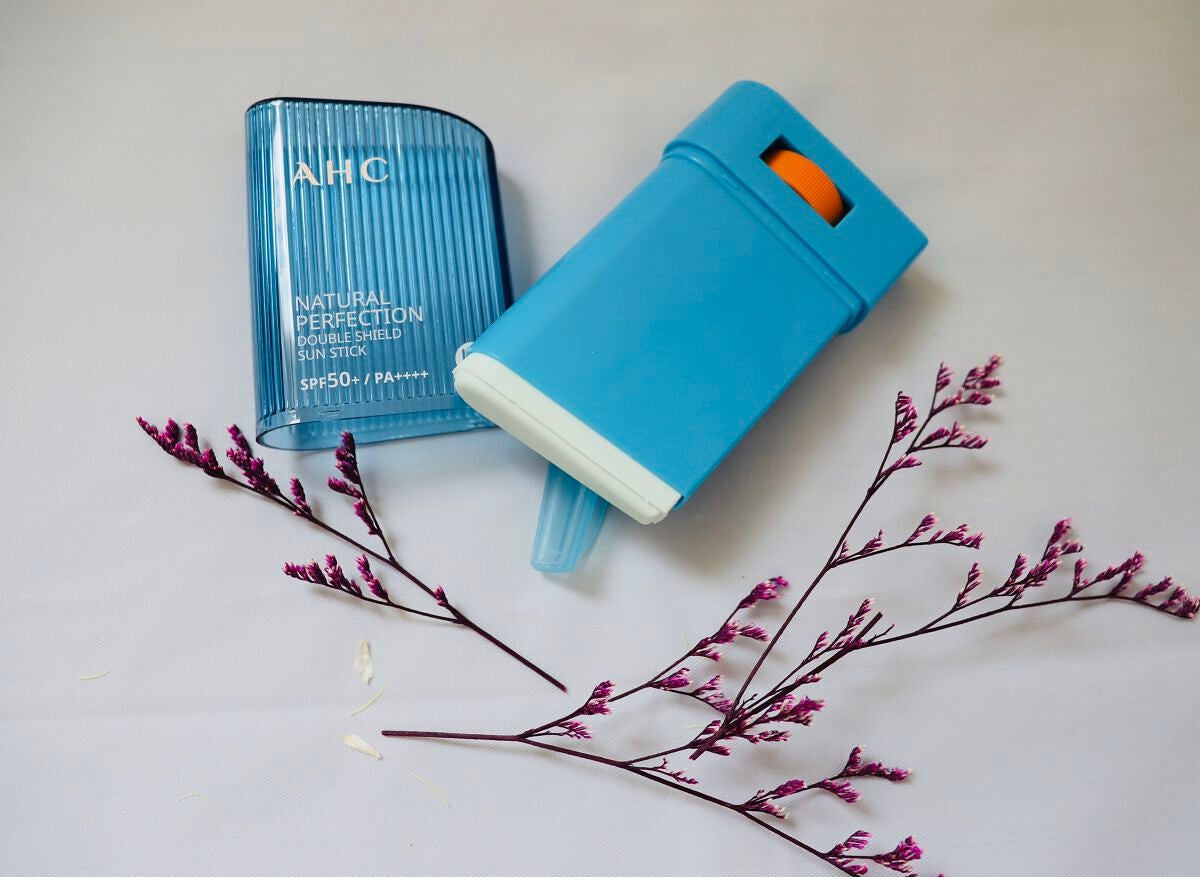ナチュラルパーフェクションフレッシュサンスティック/AHC/日焼け止めスティックを使ったクチコミ(2枚目)