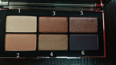 コナーティングリー アイシャドウパレット/NARS/アイシャドウパレットを使ったクチコミ（2枚目）