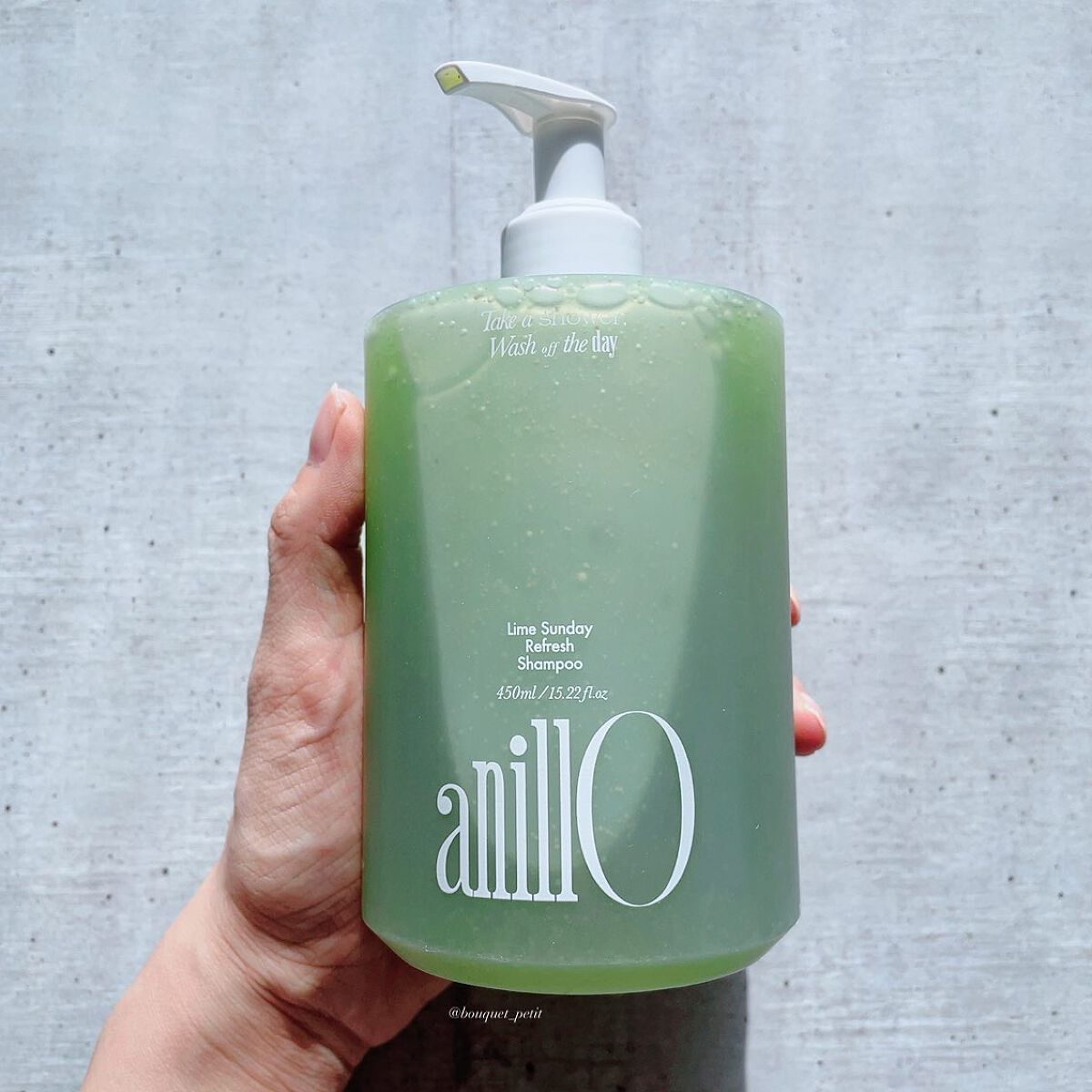 ライムサンデー リフレッシュヘアービネガー/ANILLO/頭皮クレンジングを使ったクチコミ（3枚目）