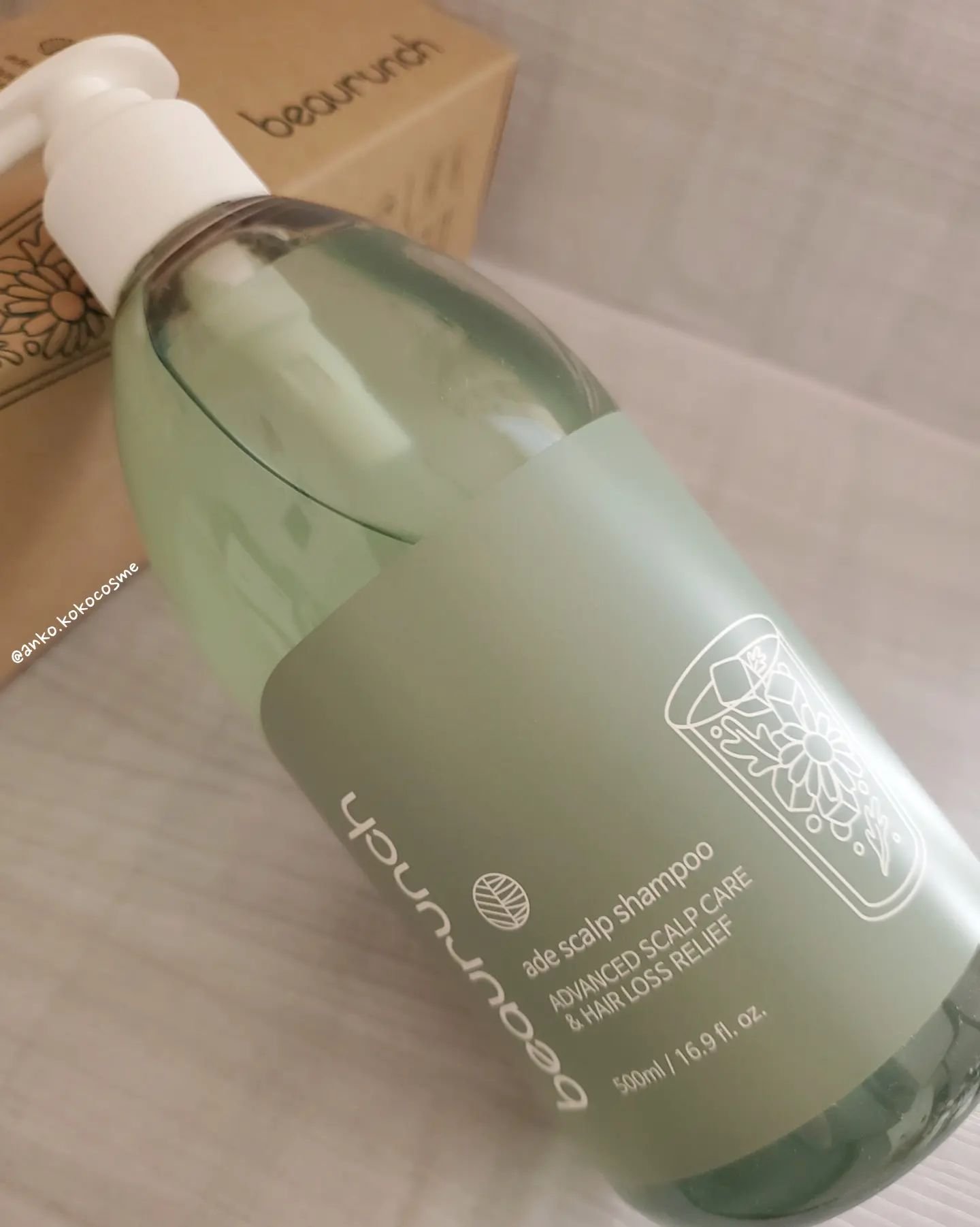 エイドスカルプシャンプー/ビューランチ/市販シャンプーを使ったクチコミ（1枚目）