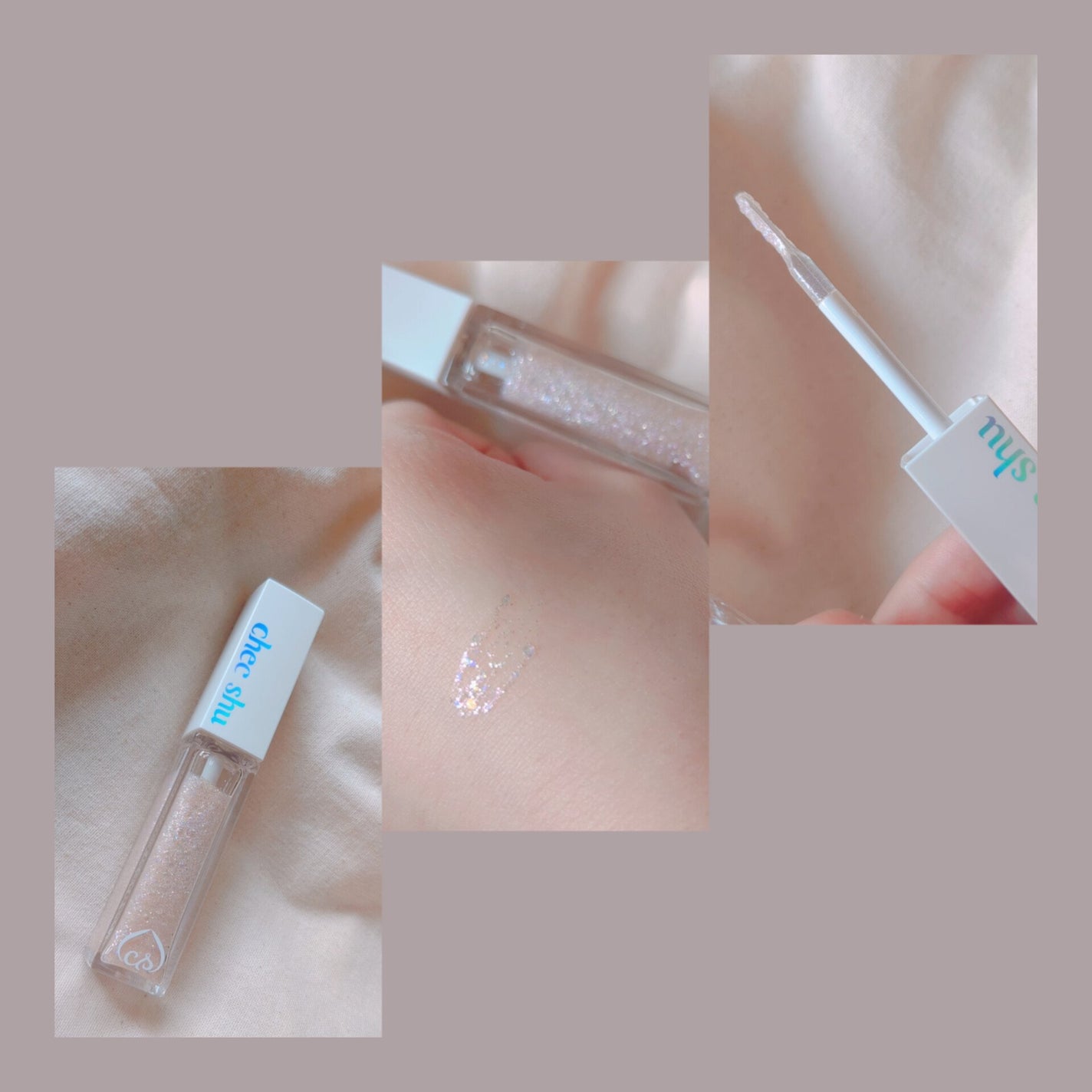 アイドルプリズムグリッター/chee shu/グリッターを使ったクチコミ(1枚目)