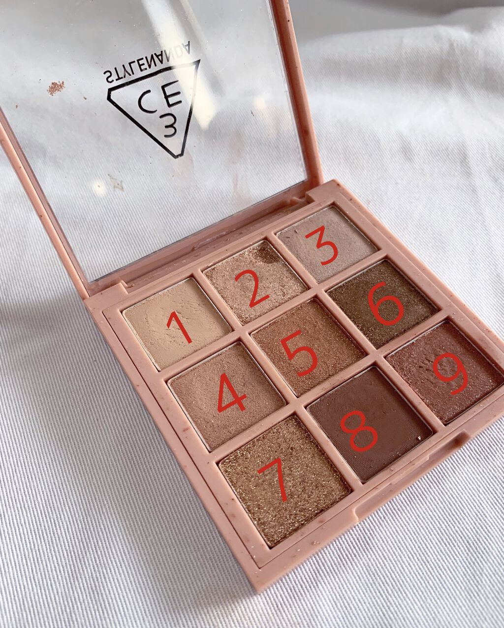 3CE マルチアイカラーパレット/3CE/アイシャドウパレットを使ったクチコミ（2枚目）