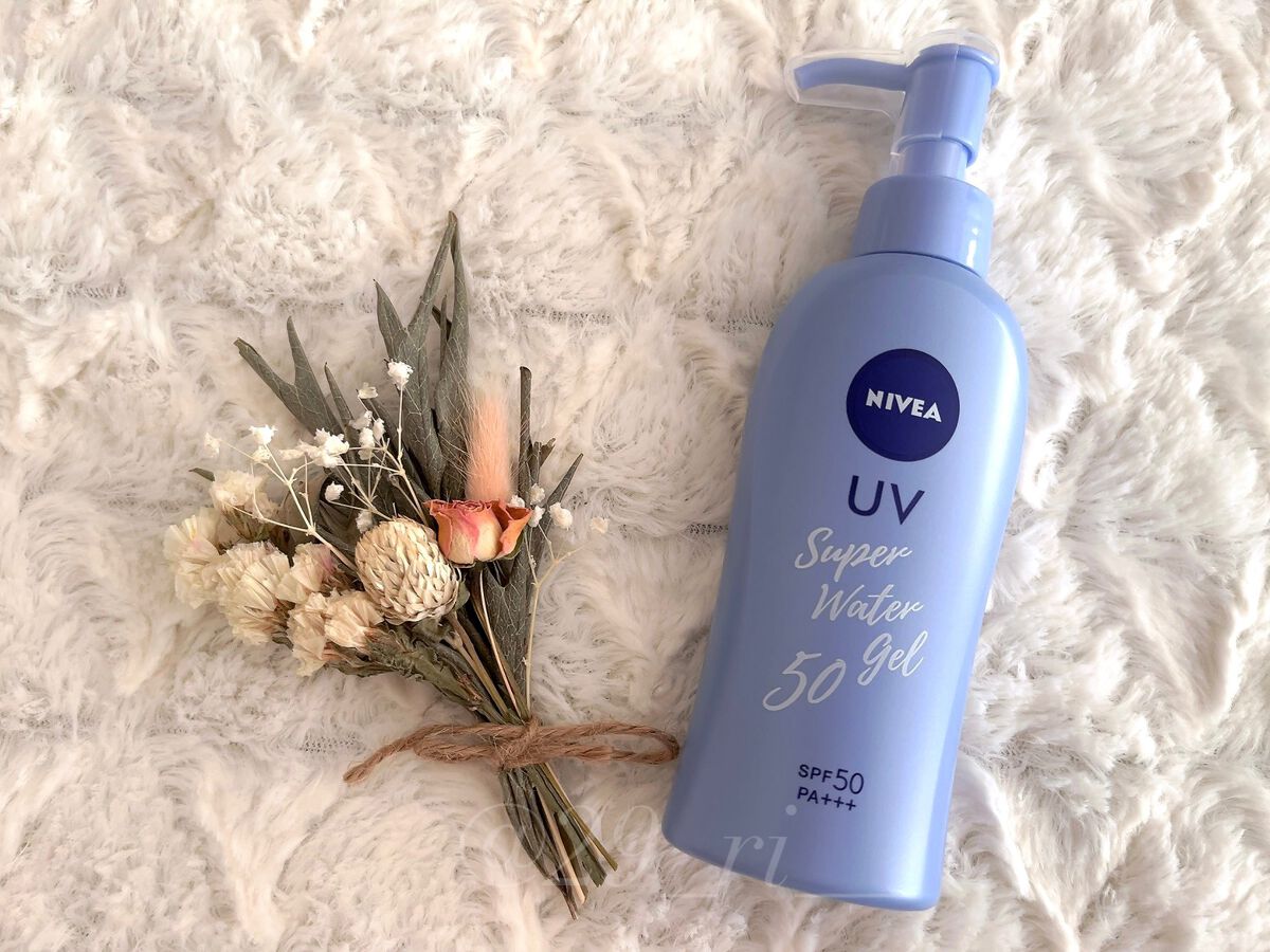ニベアUV ウォータージェル SPF50/ニベア/日焼け止めジェルを使ったクチコミ（1枚目）