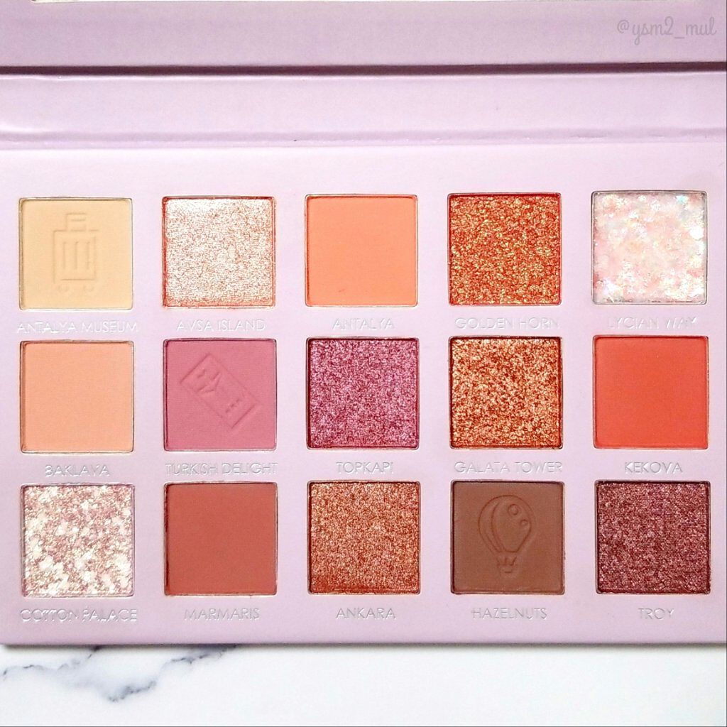 GO TRAVEL 15色アイシャドウパレット/FOCALLURE/アイシャドウパレットを使ったクチコミ(3枚目)