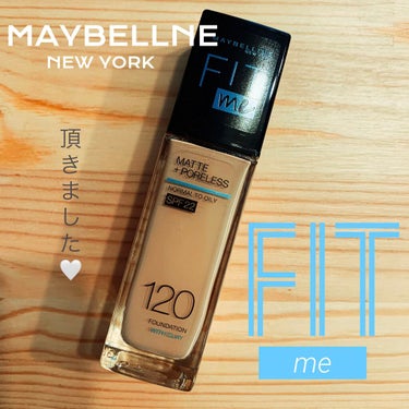 フィットミー リキッドファンデーション R/MAYBELLINE NEW YORK/リキッドファンデーションを使ったクチコミ（1枚目）