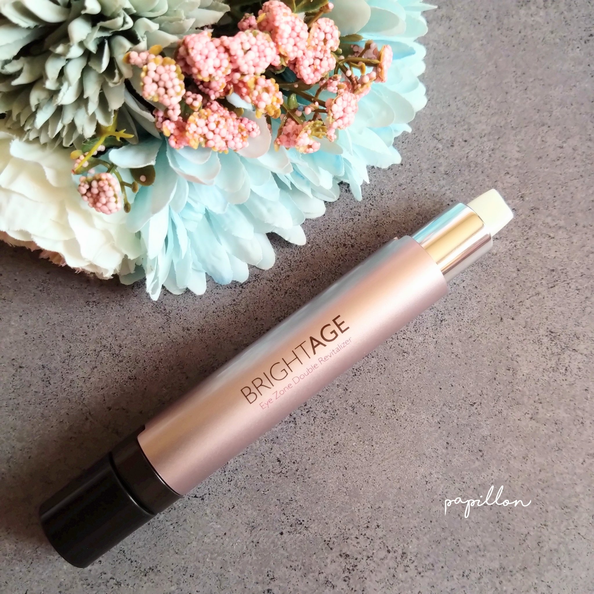 アイゾーン ダブルリバイタライザー/BRIGHTAGE/アイケア・アイクリームを使ったクチコミ（3枚目）