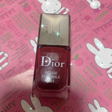 ディオール ヴェルニ 851 ルージュ アン ディアブル（生産終了）/Dior/マニキュアを使ったクチコミ（1枚目）