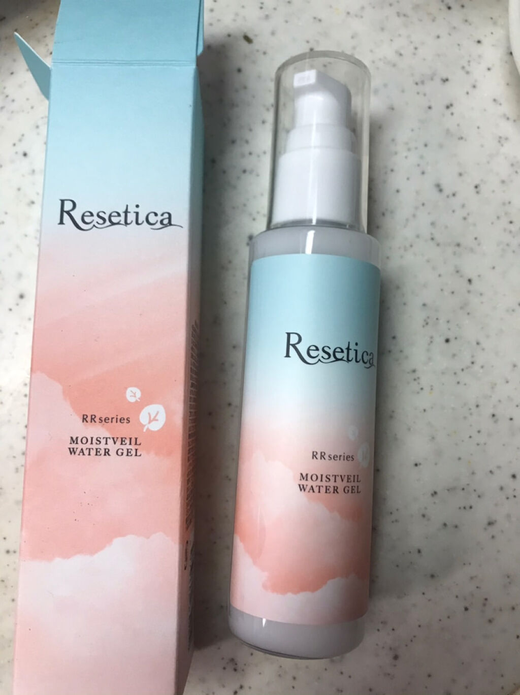 RR モイストベールウォータージェル/Resetica(リセチカ)/化粧水を使ったクチコミ（2枚目）