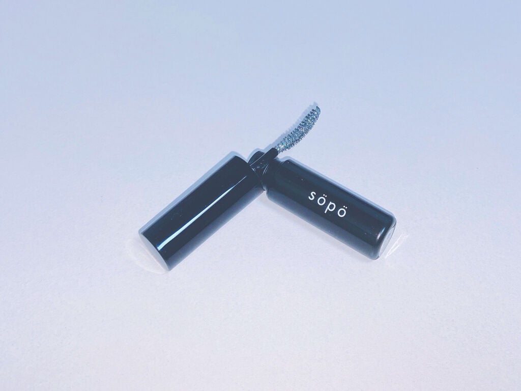 カラーマスカラ/sopo/マスカラを使ったクチコミ(2枚目)