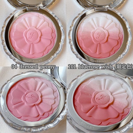 ジルスチュアート パステルペタル ブラッシュ/JILL STUART/パウダーチークを使ったクチコミ(4枚目)