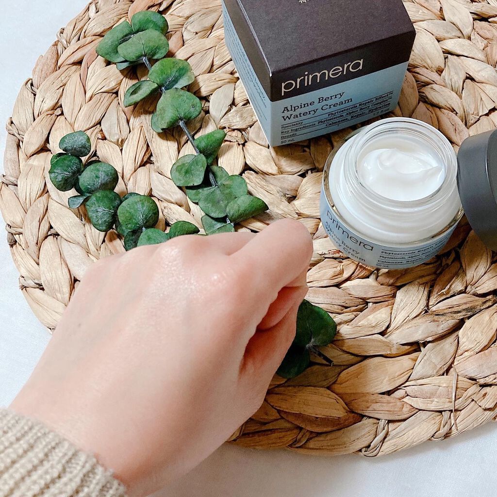 アルパインベリーウォータークリーム 50ml/primera/フェイスクリームを使ったクチコミ(5枚目)