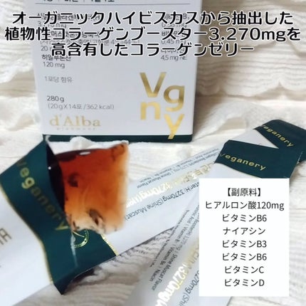 ヴィーガナリー植物性コラーゲン/ダルバ/美容サプリメントを使ったクチコミ(2枚目)