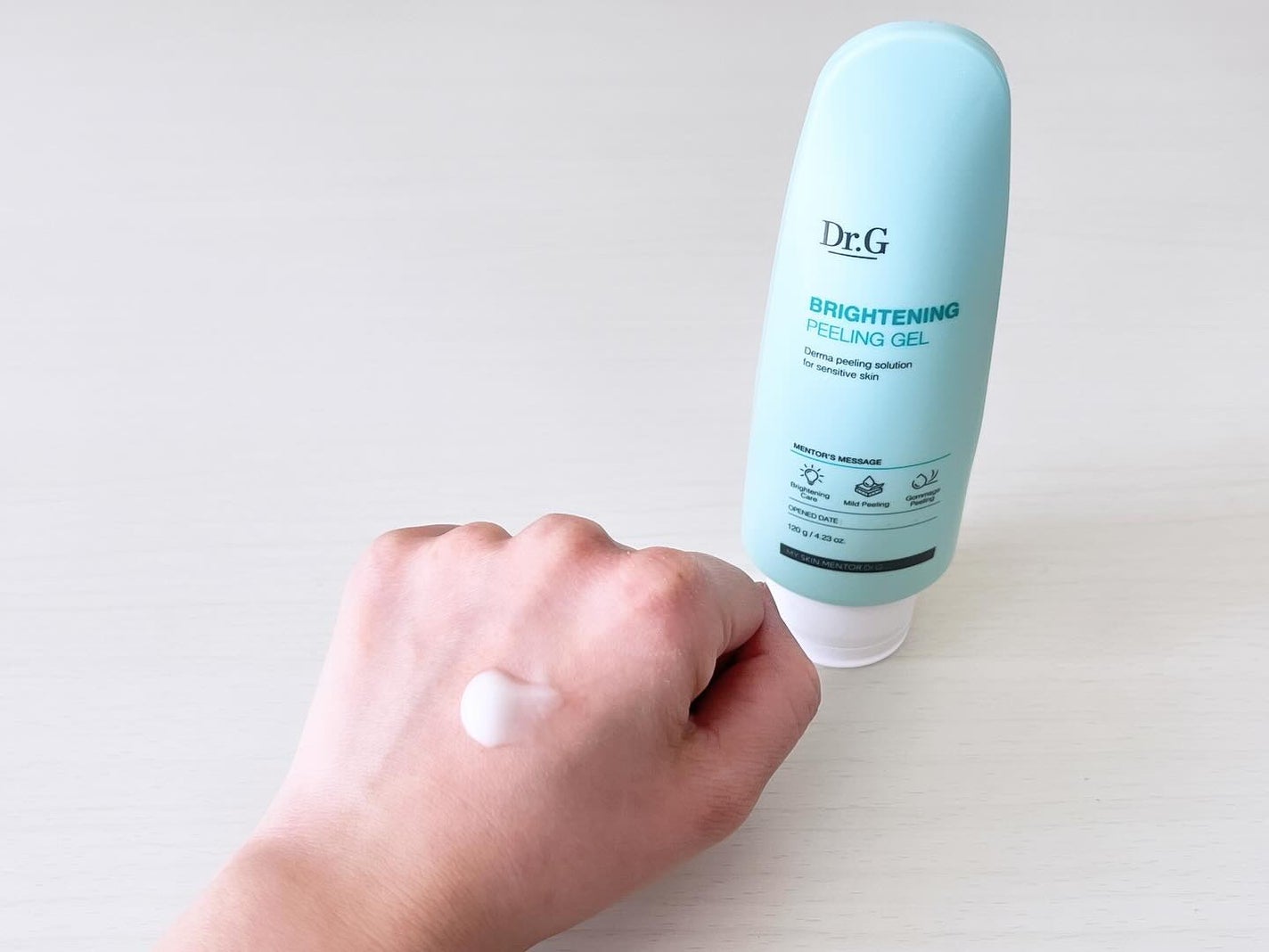 ブライトニングピーリングジェル/Dr.G/ピーリングを使ったクチコミ(2枚目)