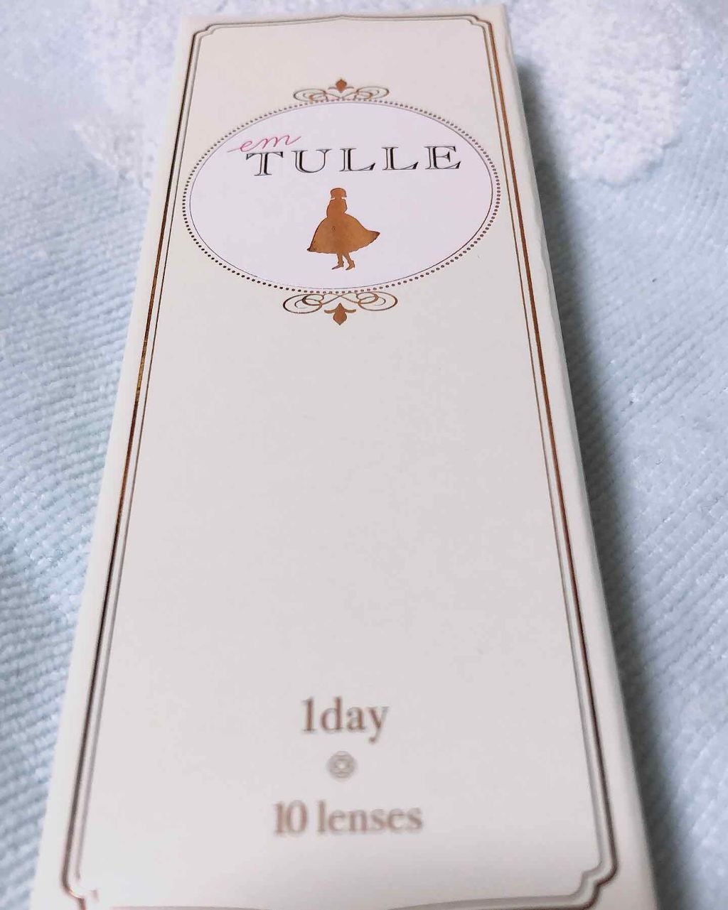 エンチュール /em TULLE(エンチュール)/カラーコンタクトレンズを使ったクチコミ（1枚目）