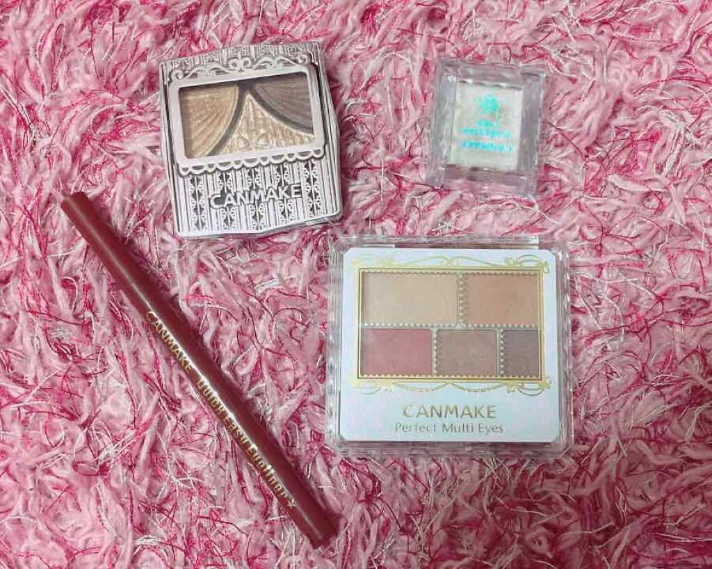 ジューシーピュアアイズ/キャンメイク/アイシャドウパレットを使ったクチコミ（1枚目）