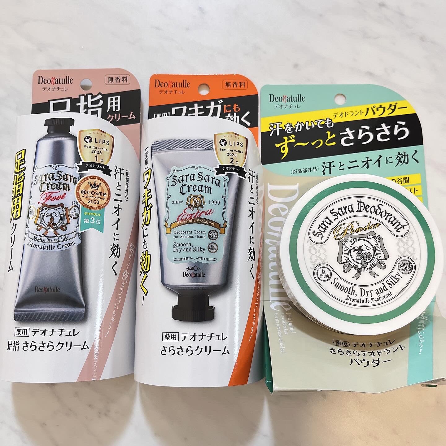 薬用さらさらデオドラントパウダー/デオナチュレ/デオドラント・制汗剤を使ったクチコミ（1枚目）