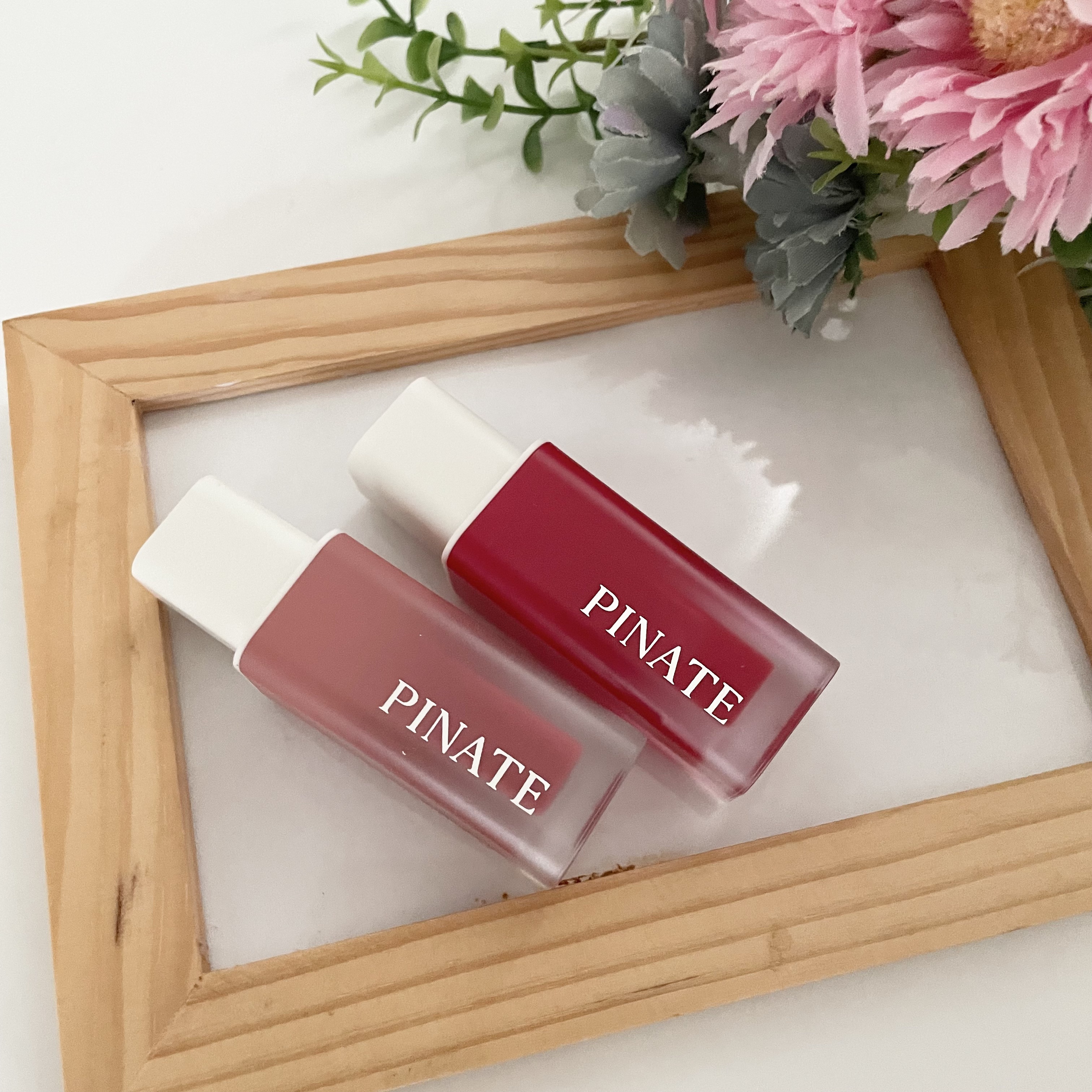 ナチュラルブルームリップオイルセラム 3色セット/PINATE/リップグロスを使ったクチコミ（2枚目）