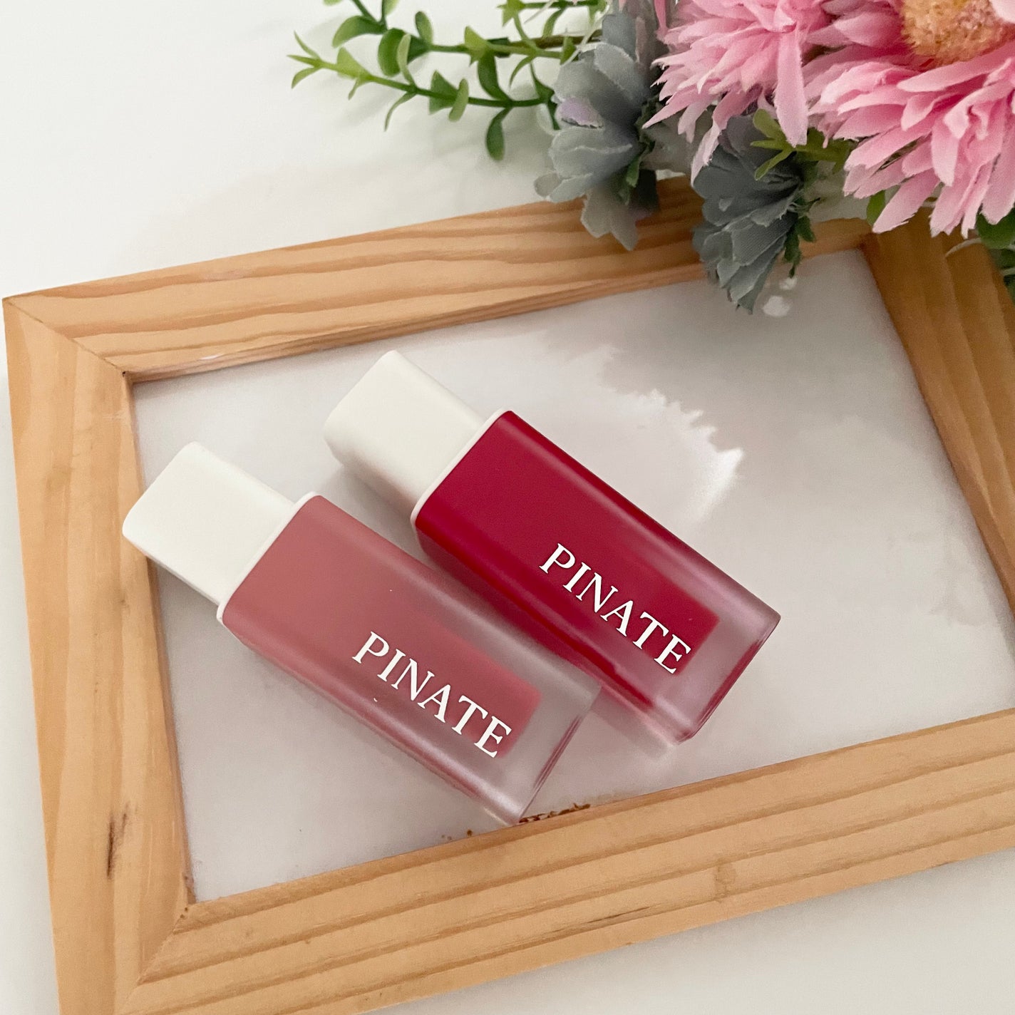 ナチュラルブルームリップオイルセラム 3色セット/PINATE/リップグロスを使ったクチコミ(2枚目)