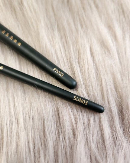 OKHEE #PIV03 ディティールパウダーブラシ/SOOA DOR/メイクブラシを使ったクチコミ(3枚目)