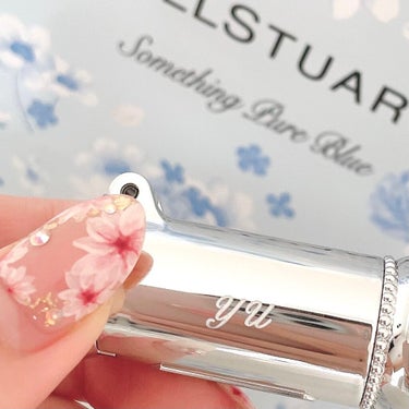 JILL STUART サムシングピュアブルー セント　マイリップスのクチコミ「幸せに満ち溢れている♡
使うたび自分だけの色に染まる幸せのティントリップ♡♡

4月30日に限.....」（3枚目）