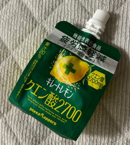 キレートレモンゼリー/Pokka Sapporo (ポッカサッポロ)/食品を使ったクチコミ(1枚目)