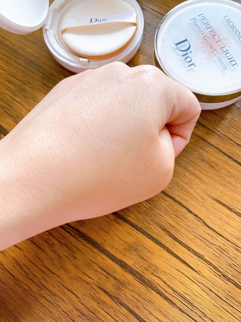 ディオール スノー パーフェクト ライト クッション SPF 50-PA+++/Dior/クッションファンデーションを使ったクチコミ(3枚目)