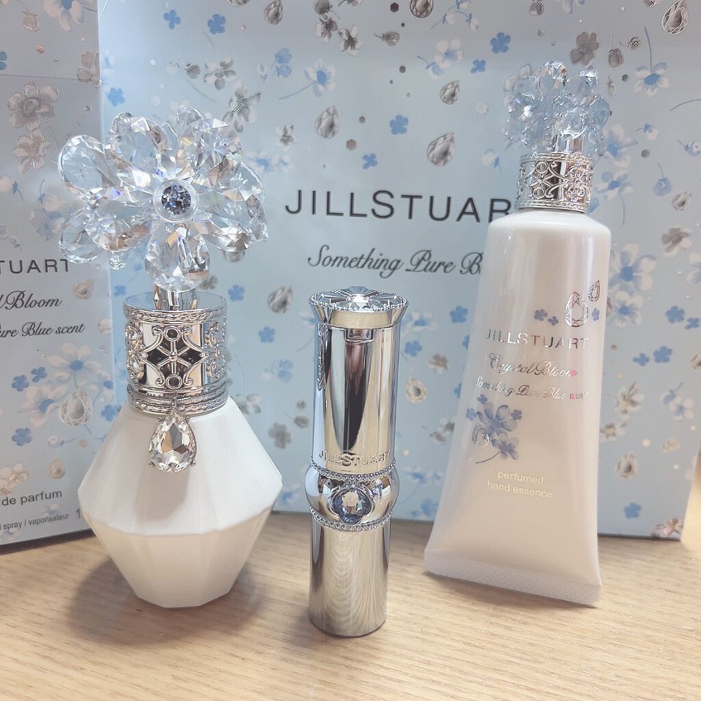 クリスタルブルーム　サムシングピュアブルー セント　オードパルファン/JILL STUART/香水(レディース)を使ったクチコミ（1枚目）