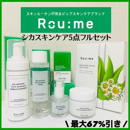 バランシング シカ ブレミッシュ トナー/Roume/化粧水を使ったクチコミ(1枚目)