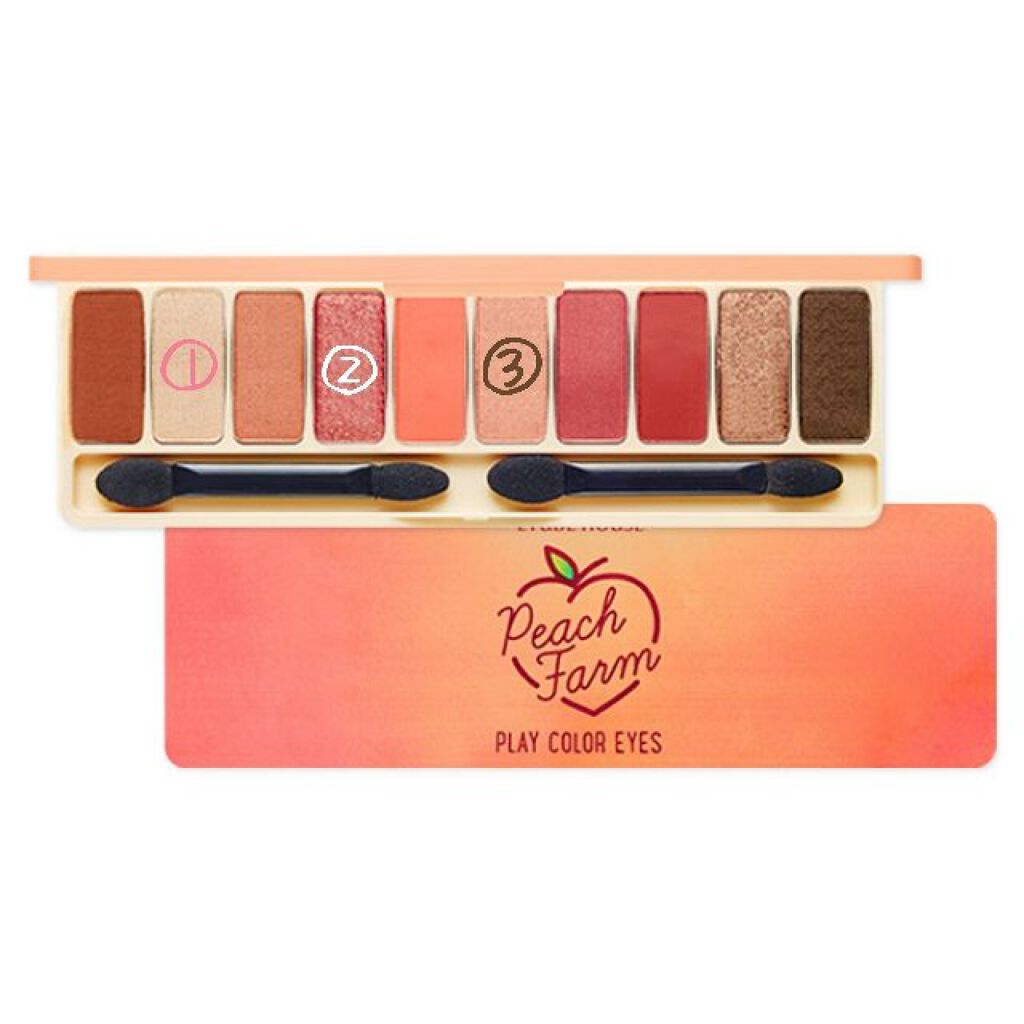 プレイカラー アイシャドウ/ETUDE/アイシャドウパレットを使ったクチコミ(2枚目)