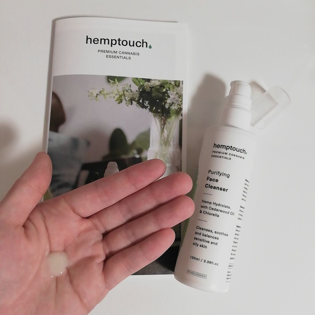 Purifying Face Cleanser (ピュリファイングフェイスクレンザー)/Hemptouch/その他洗顔料を使ったクチコミ(2枚目)