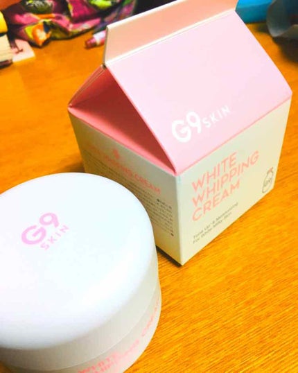 WHITE WHIPPING CREAM(ウユクリーム)/G9SKIN/化粧下地を使ったクチコミ(1枚目)