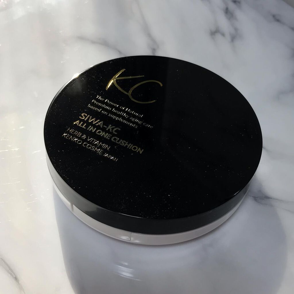 SIWA-KC オールインワンクッション/ハーブ健康本舗/クッションファンデーションを使ったクチコミ(1枚目)