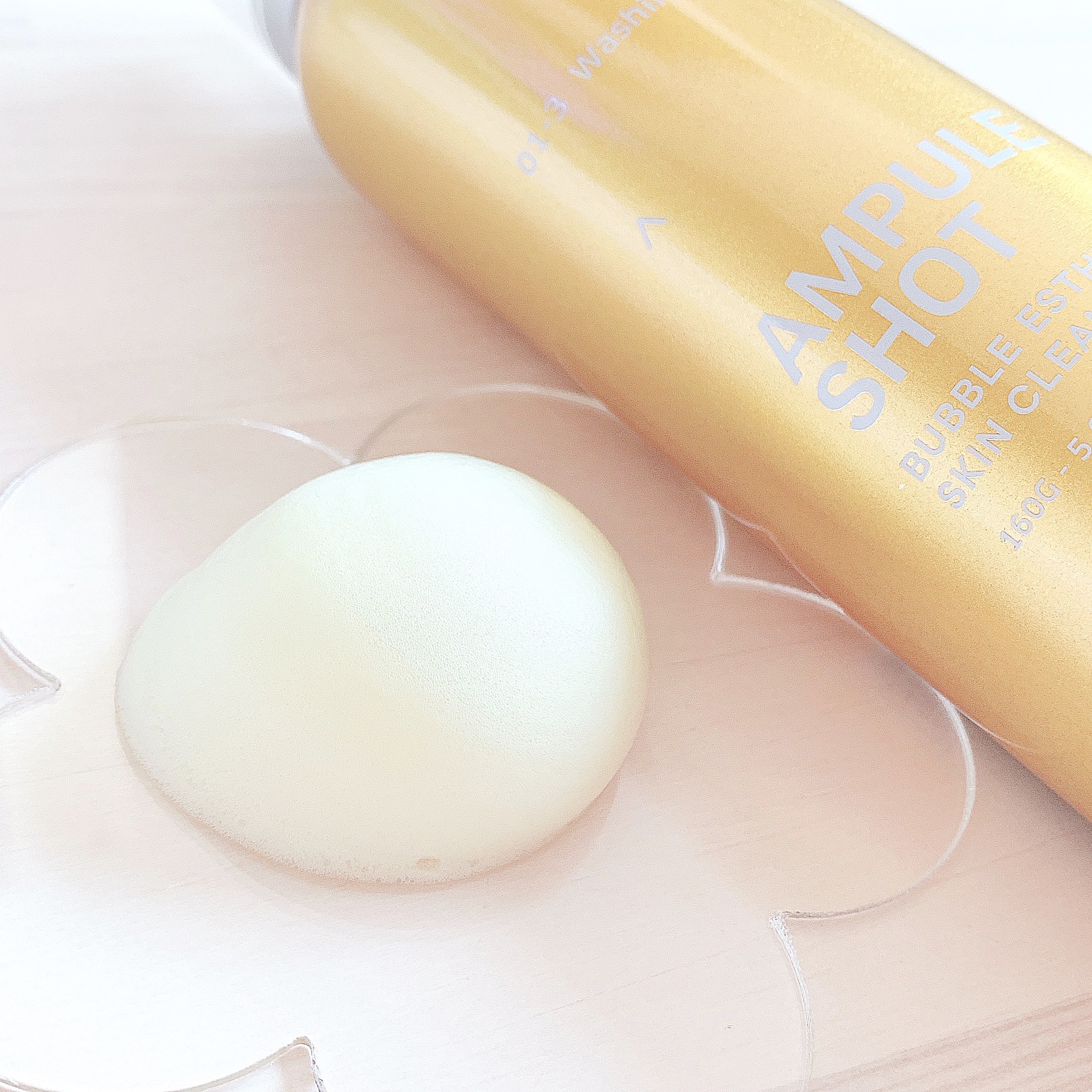 バブルエステ 炭酸洗顔フォーム/AMPULE SHOT/泡洗顔を使ったクチコミ（2枚目）