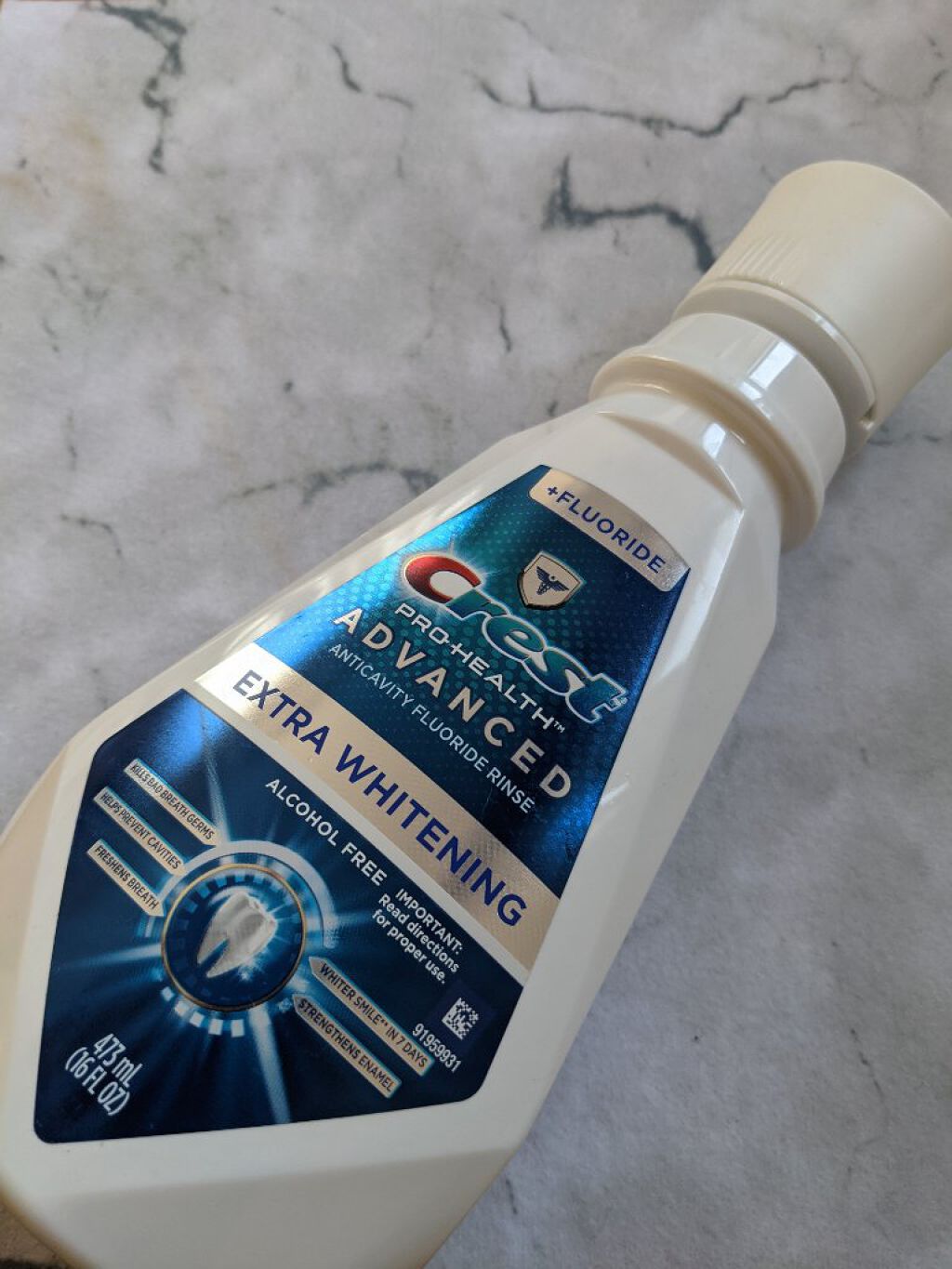 クレスト クレスト　pro health  advanced anticavity fluoride rinse extra whitening