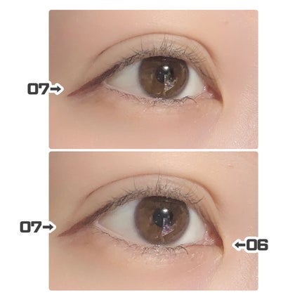 クリーミータッチライナー/キャンメイク/ジェルアイライナーを使ったクチコミ(4枚目)