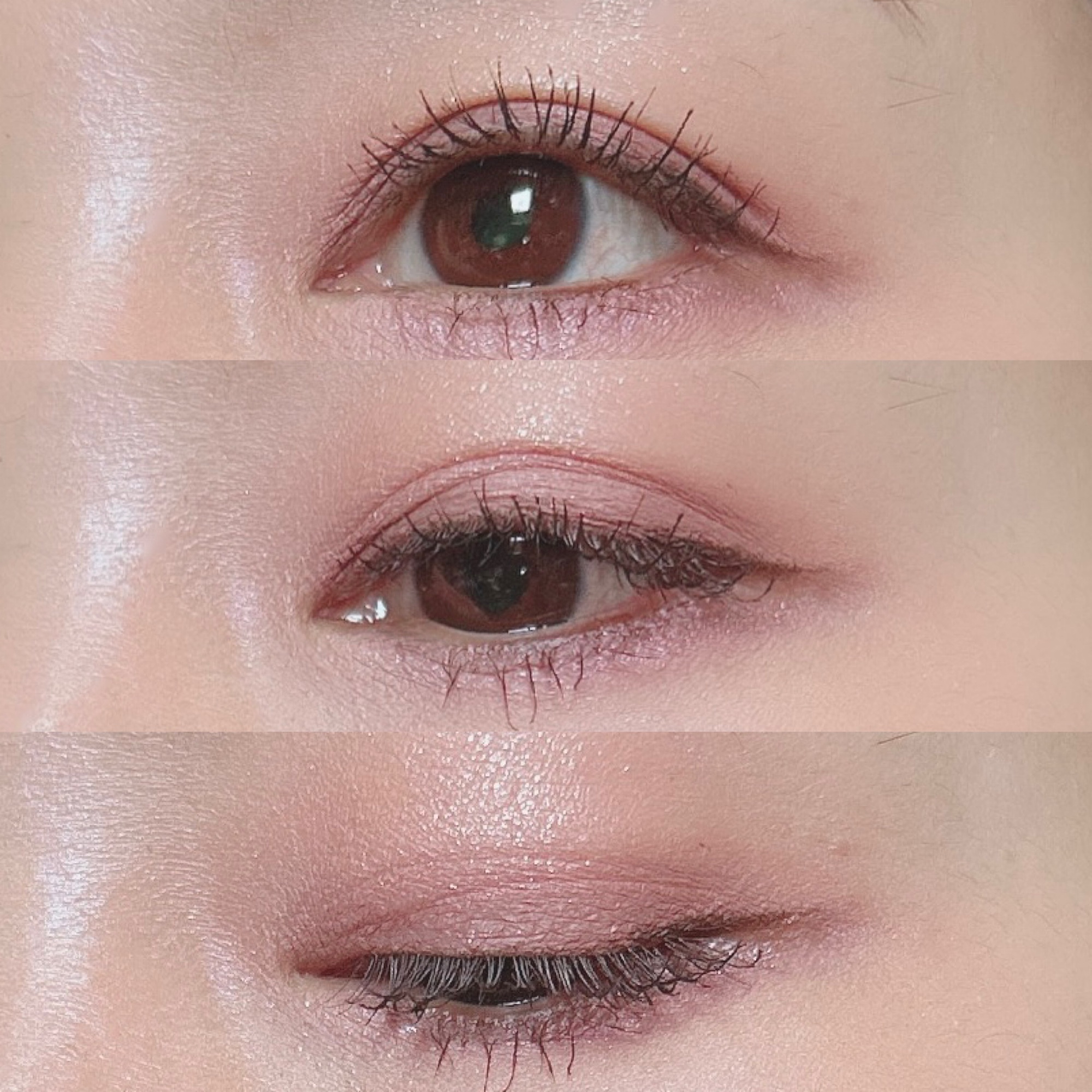 ソフトブラーリングアイパレット/wakemake/アイシャドウパレットを使ったクチコミ（3枚目）