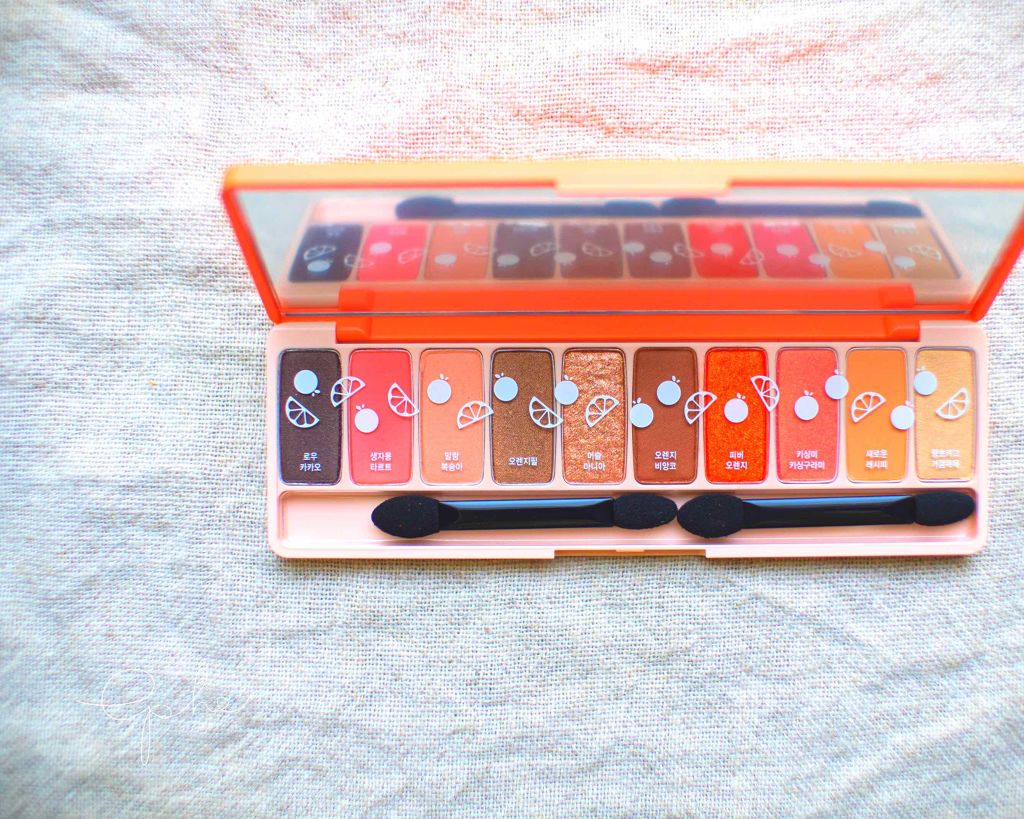 プレイカラー アイシャドウ/ETUDE/アイシャドウパレットを使ったクチコミ（2枚目）