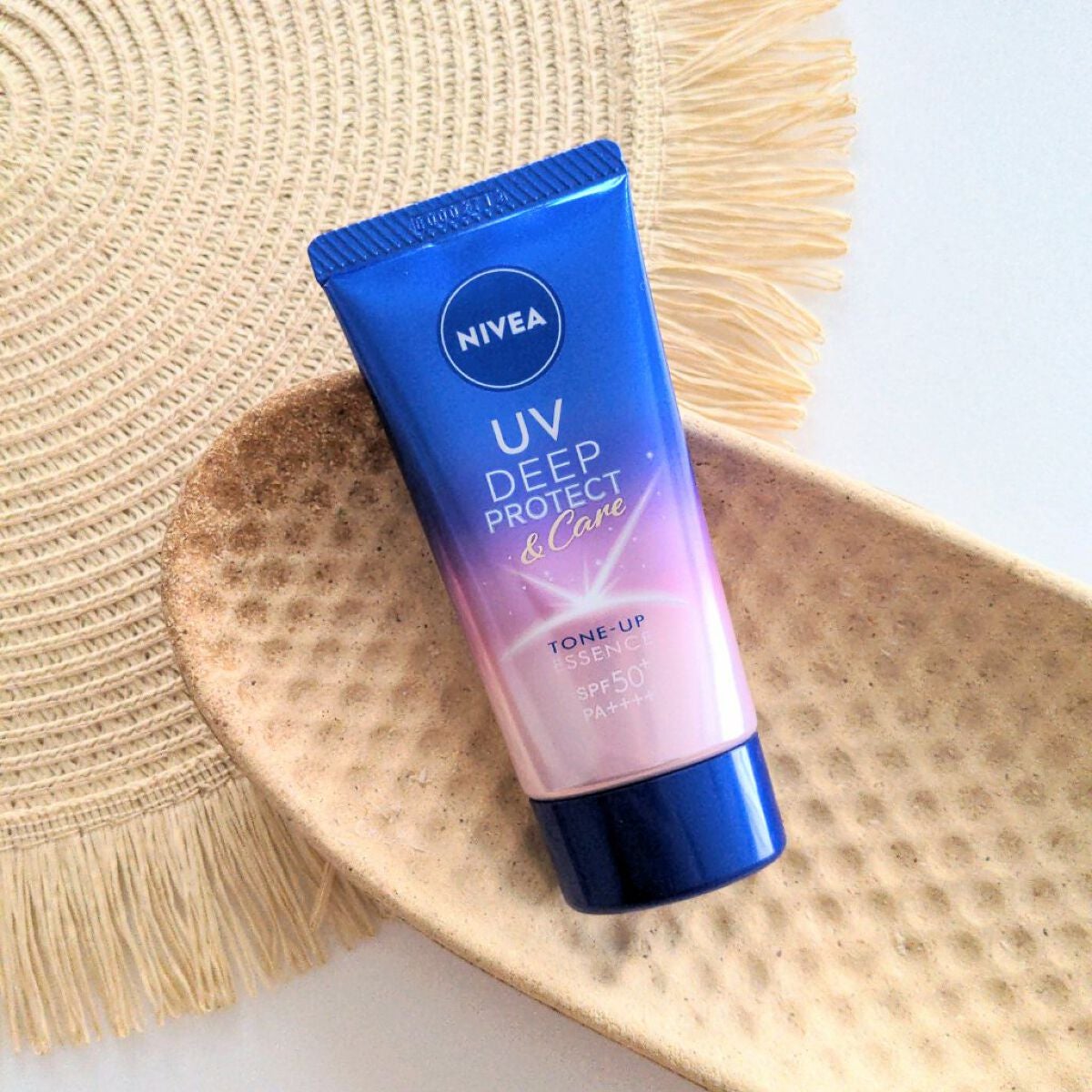 ニベアUV ディープ プロテクト&ケア トーンアップ エッセンス/ニベア/日焼け止めローションを使ったクチコミ(1枚目)