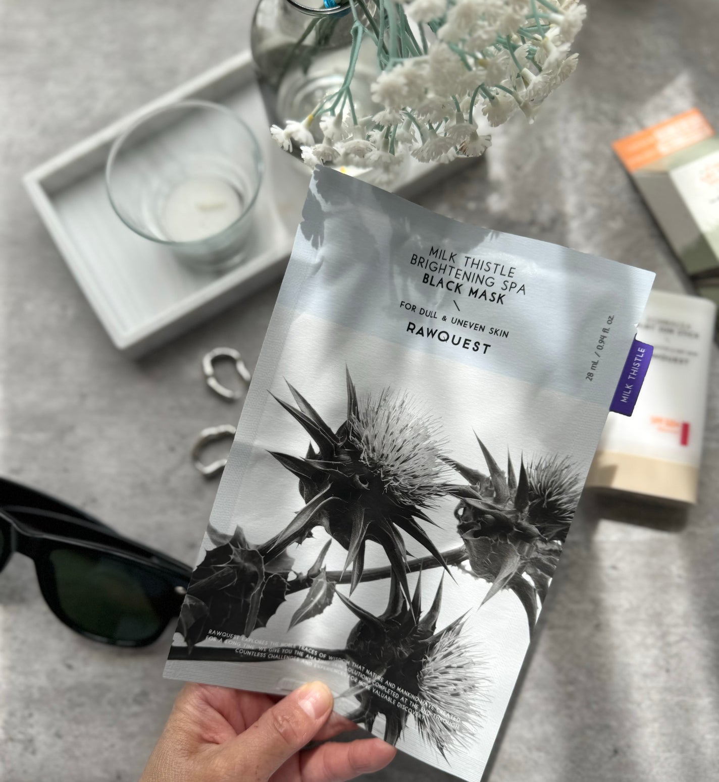 ミルクシスルブライトニングスパブラックマスク/RAWQUEST/シートマスク・パックを使ったクチコミ(5枚目)