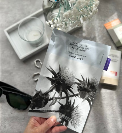 ミルクシスルブライトニングスパブラックマスク/RAWQUEST/シートマスク・パックを使ったクチコミ(5枚目)