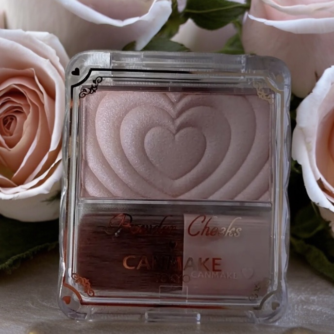 パウダーチークス/キャンメイク/パウダーチークを使ったクチコミ（2枚目）