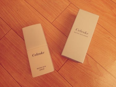 Celvoke レステッドスキン セラムのクチコミ「Celvokeのレステッドスキンセラム。

振ってから使う
2層式の美容液。

とろみの無いみ.....」（1枚目）