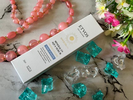 ミネラルUVアクアセラム/エトヴォス/美容液を使ったクチコミ(1枚目)